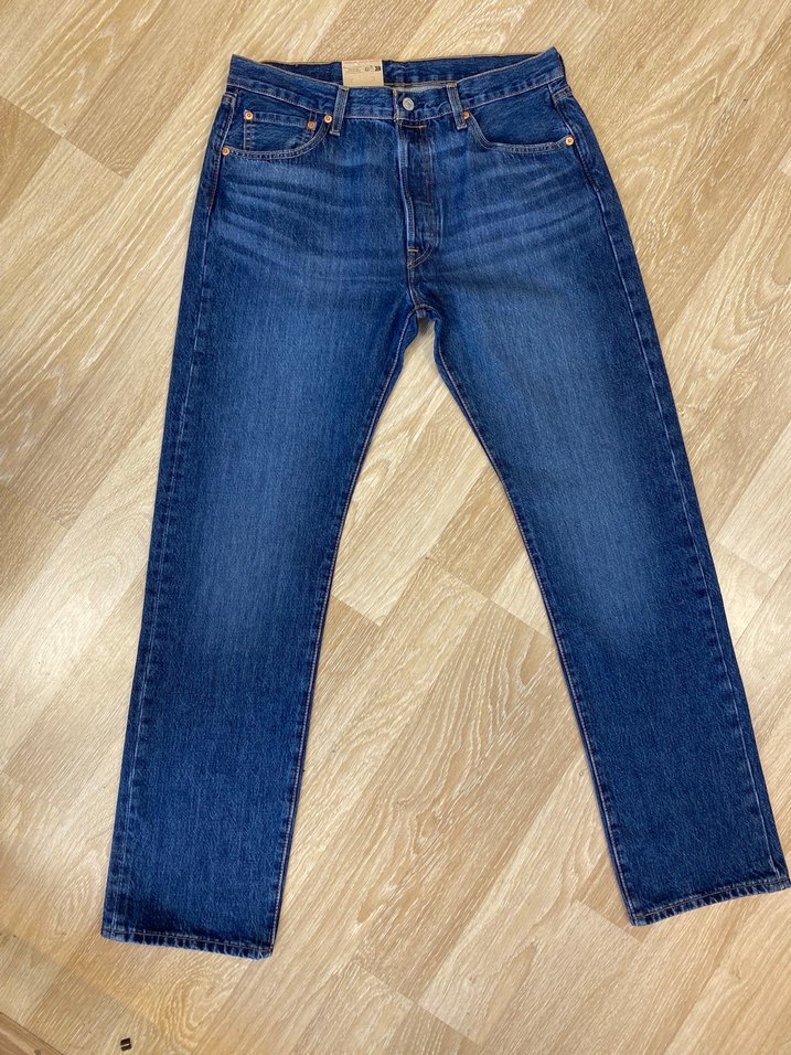 Levi's 501 Orijinal Mavi Regular Fit Jean - Görsel 2