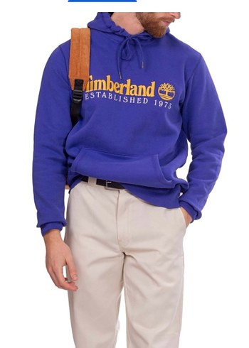 Timberland Mor Kapüşonlu Sweatshirt - Görsel 3