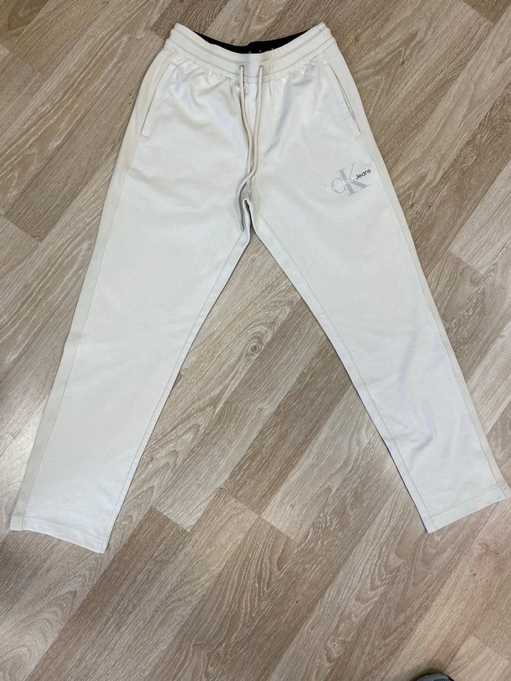 Calvin Klein Beyaz Kadın Eşofman Altı - Görsel 4