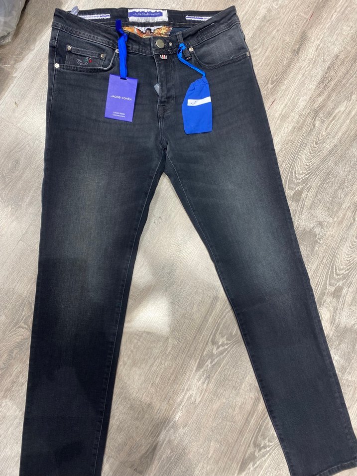 Jacob Cohen Erkek Mavi Regular Fit Denim Jean - Görsel 2