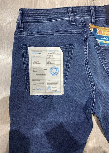 Jacob Cohen Mavi Regular Fit Erkek Denim Jean - Görsel 5