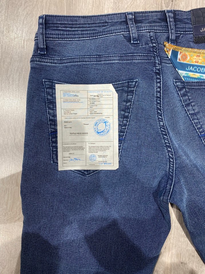 Jacob Cohen Mavi Regular Fit Erkek Denim Jean - Görsel 5