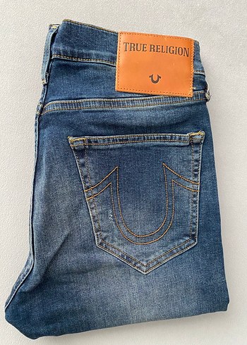 True Religion Orta Mavi Denim Jean