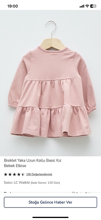 LC Waikiki LCW BEBEK ELBİSE