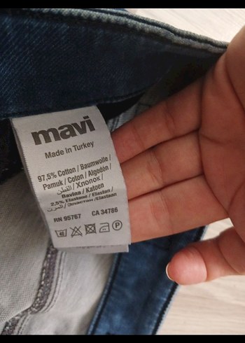 30 Beden Mavi jeans erkek pantolon