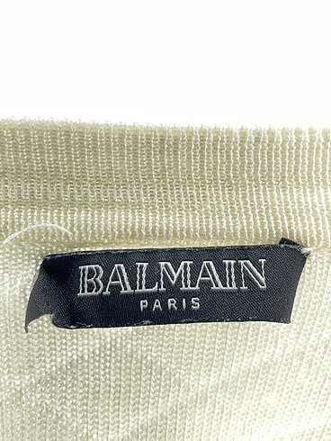 m Beden beyaz Renk Balmain Hırka %70 İndirimli.