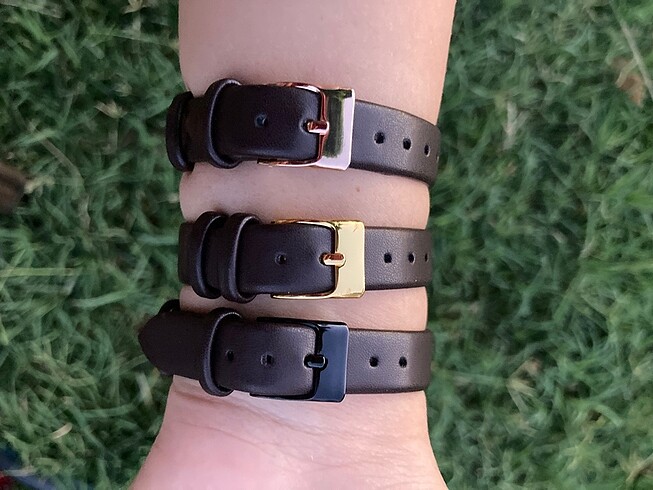 Beden çeşitli Renk Rose vintage deri kordon saat ????