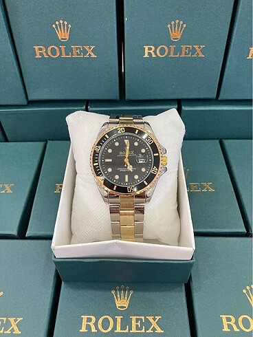 ROLEX ÇELİK SAAT AKTİF KADRAN TAKVİM