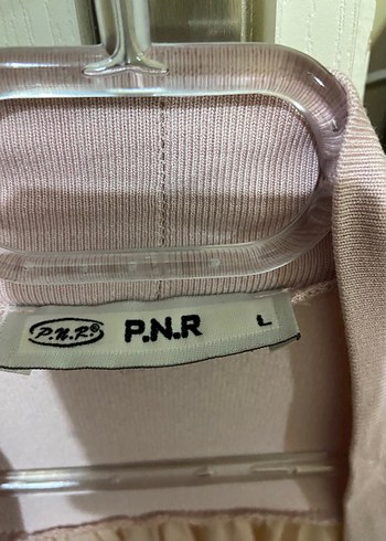 Pudra Renk Drapeli Hamile Uzun Kollu Ceket - Görsel 3