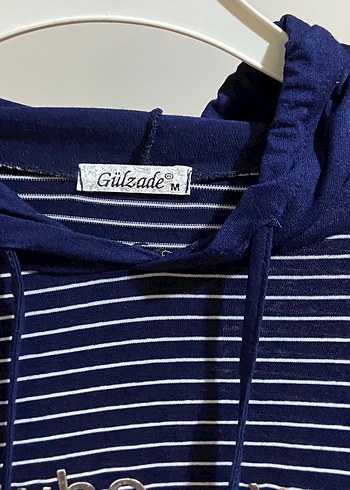 Çizgili Kadın Uzun Triko Elbise - Görsel 2