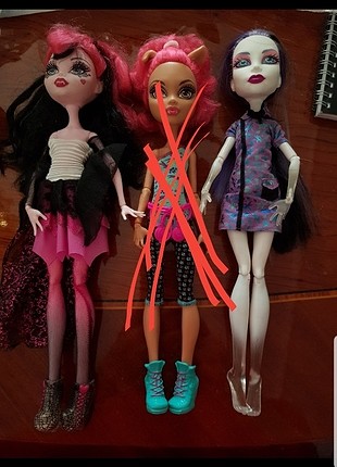 Monster High bebekler