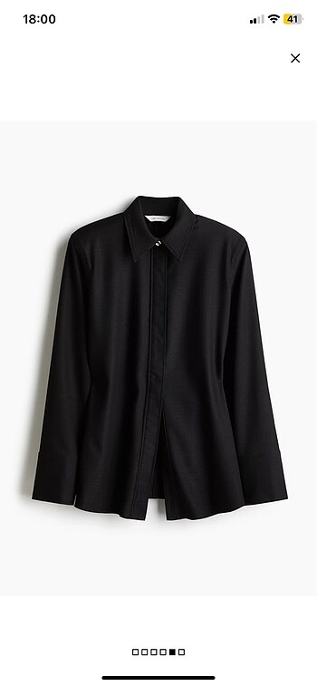 H&M Vatkalı gömlek