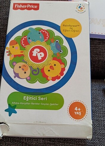 Fisher price eğitici kartlar