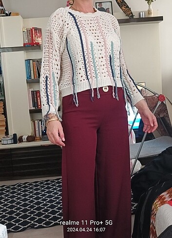 Diğer Pantalon ve kazak kombin
