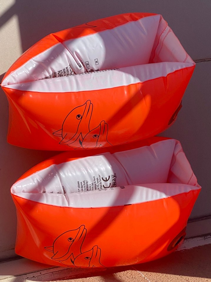 Donut sısme deniz simidi ve kolluk Renkli Baskılı Çocuk Deniz - Görsel 5