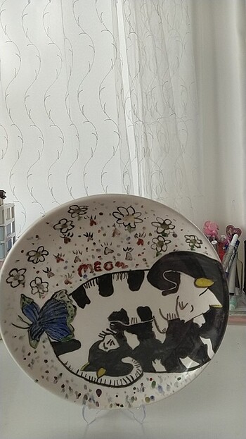 TABAK (ÇİNİ SANATI İLE) - Görsel 2