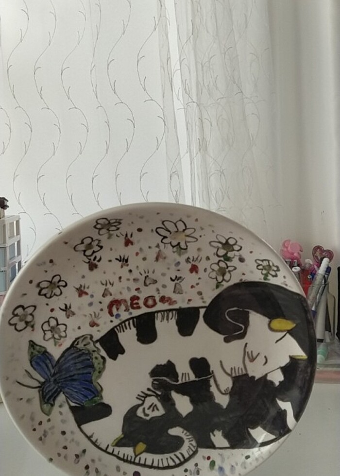 TABAK (ÇİNİ SANATI İLE) - Görsel 2