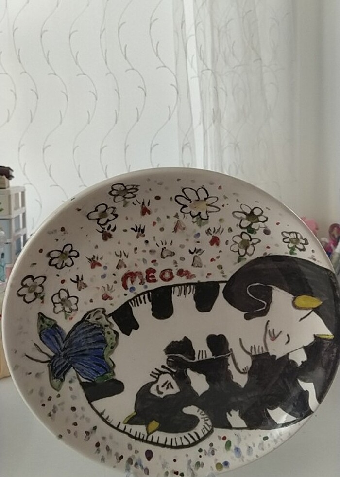 TABAK (ÇİNİ SANATI İLE) - Görsel 3