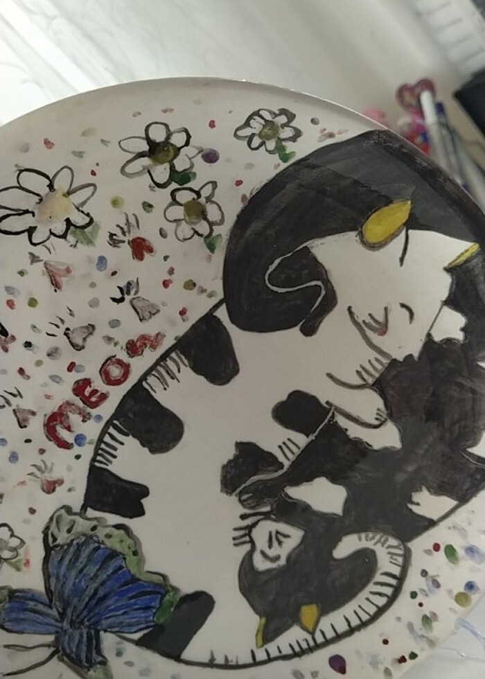 TABAK (ÇİNİ SANATI İLE) - Görsel 4