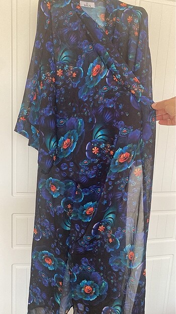 Kadin uzun kimano ,pareo - Görsel 5