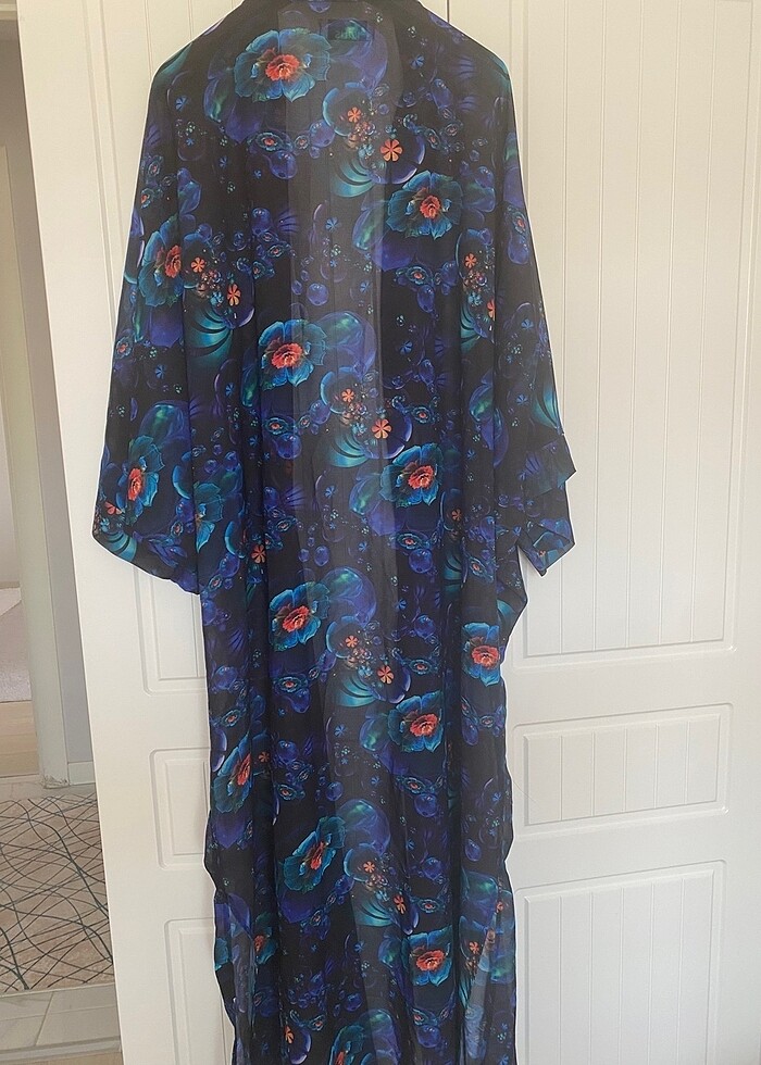 Kadin uzun kimano ,pareo - Görsel 4