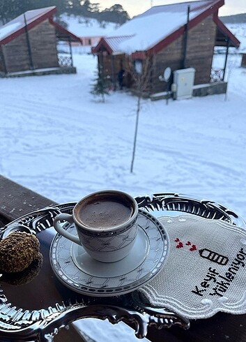 Beden Hislere tercüman olan kahve sunum peceteleri