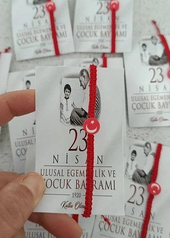 23 Nisan Ulusal Egemenlik Bilekliği
