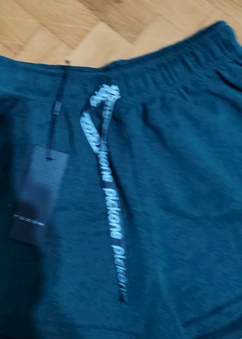 Kadın Lacivert Pamuklu Mini Şort - Görsel 2