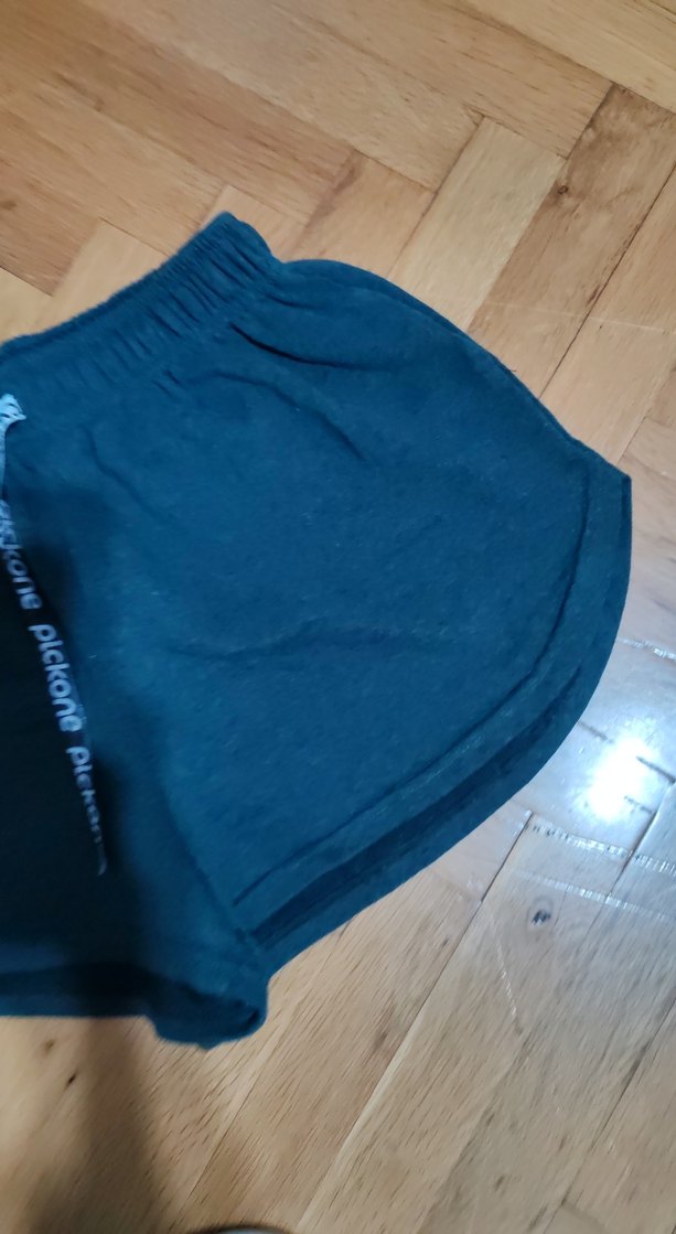 Kadın Lacivert Pamuklu Mini Şort - Görsel 3