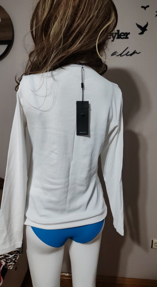 Kadin bluz lycralu - Görsel 3