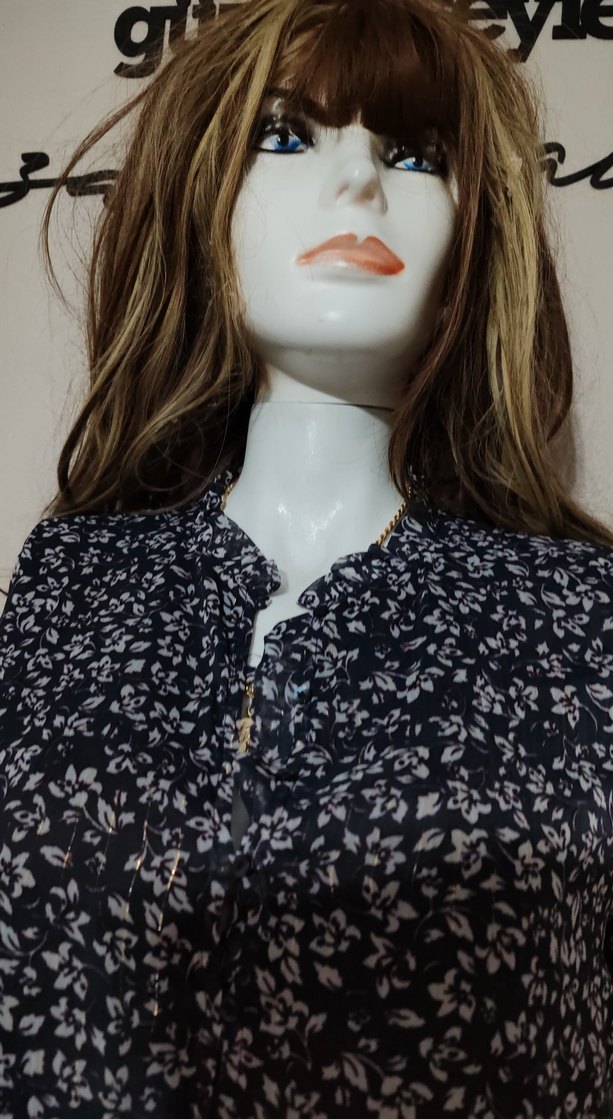 Siyah Bohem Uzun Kollu Midi Elbise - Görsel 2