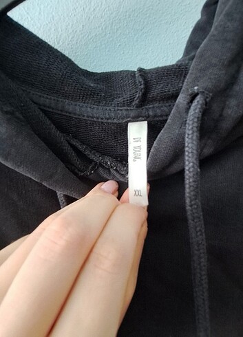 xxl Beden siyah Renk siyah oversize sweatshirt