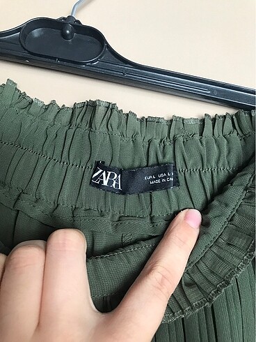 l Beden Zara Uzun Şort Etek