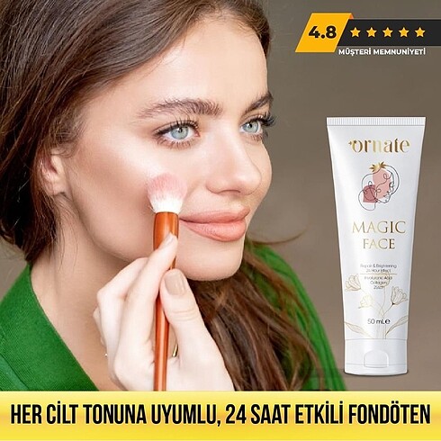 Diğer Ornate magic face fondöten