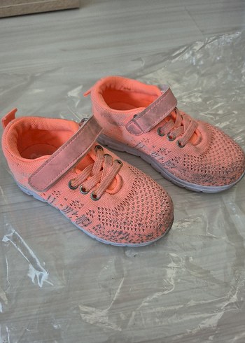 LC Waikiki Pembe Kız Çocuk Spor Ayakkabı Velcro