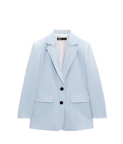 Zara oversize düz kesim blazer