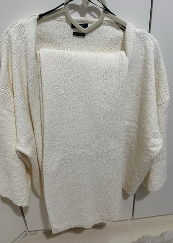 Massimo Dutti limited edition etek kazak triko takım - Görsel 7