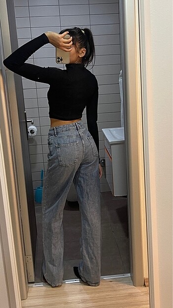 s Beden mavi Renk Trendyomilla jean