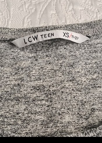 Kız Çocuk Gri Uzun Kollu Triko kazak - Görsel 4