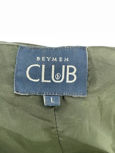 l Beden yeşil Renk Beymen Kaban %70 İndirimli.