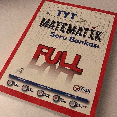 full yayınları tyt matematik test kitabı