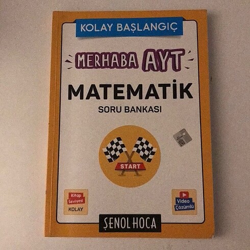 şenol hoca ayt matematik test kitabı