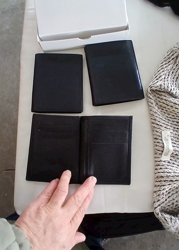 Sıfır erkek cüzdanı paketli fiyatı tek için geçerlidir. - Görsel 11