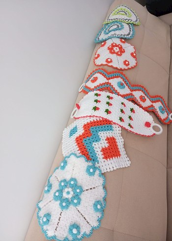 Sıfır renkli El Yapımı banya lifleri. - Görsel 3