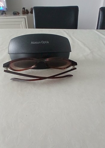 Atasun Optik Kahverengi Minimalist Kadın Güneş Gözlüğü - Görsel 4