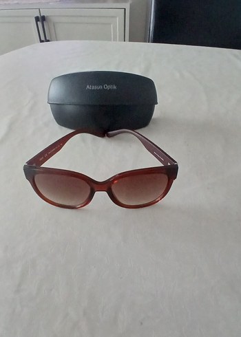 Atasun Optik Kahverengi Minimalist Kadın Güneş Gözlüğü - Görsel 6