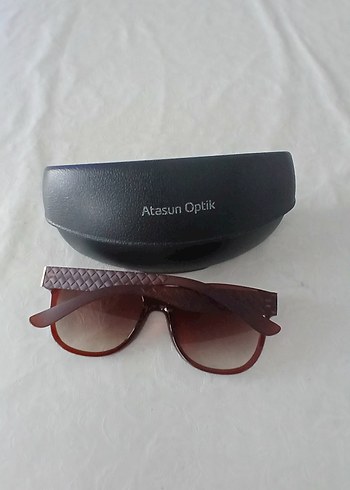 Atasun Optik Kahverengi Minimalist Kadın Güneş Gözlüğü - Görsel 5