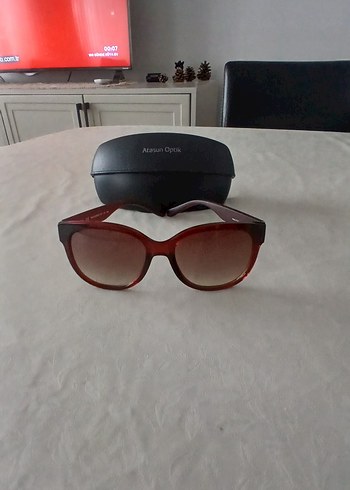 Atasun Optik Kahverengi Minimalist Kadın Güneş Gözlüğü - Görsel 3