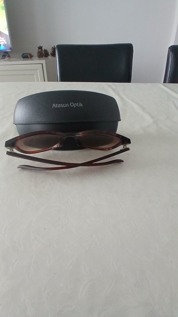 Atasun Optik Kahverengi Minimalist Kadın Güneş Gözlüğü - Görsel 4