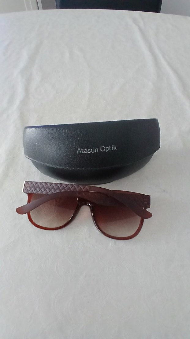 Atasun Optik Kahverengi Minimalist Kadın Güneş Gözlüğü - Görsel 5